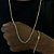 Corrente lacria 3mm 70cm + Pulseira 21cm – Banho Ouro 18k - Imagem 2