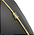 Corrente Lacraia flat 4mm 70cm + Pulseira 21cm – Banhada a Ouro 18K - Imagem 7