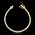 Corrente Lacraia flat 4mm 70cm + Pulseira 21cm – Banhada a Ouro 18K - Imagem 6