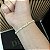Pulseira Riviera White 5mm 20cm – Banhada a Ouro 18K - Imagem 3