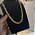 Corrente Friso 8mm 70cm – Banhada a Ouro 18K - Imagem 8