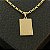 Pingente Placa Salmo 23 – Banhado a Ouro 18K - Imagem 1