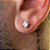 PAR DE BRINCO SOLITÁRIO ZIRCÔNIA PREMIUM - 5MM - BANHADO A OURO 18k - Imagem 3