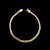 PULSEIRA GRUMET DUPLA (4MM - 6G - 21 CM)  - FECHO COM MARCAÇÃO 750 - BANHO DE OURO 18k. - Imagem 5