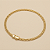 Pulseira Grumet Dupla 4mm 21cm – Banhada a Ouro 18K - Imagem 3