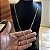 Corrente Grumet 3mm 70cm – Banhada a Ouro 18K - Imagem 2