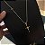 Corrente Veneziana 2mm 70cm + Pingente Cruz – Banhada a Ouro 18K - Imagem 8