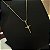 Corrente Veneziana 2mm 70cm + Pingente Cruz – Banhada a Ouro 18K - Imagem 6