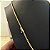 Corrente Peruana 3mm 70cm – Banhada a Ouro 18K - Imagem 6