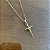 Corrente Veneziana 2.0mm 70cm + Pingente Cruz – Banhada a Ouro 18K - Imagem 5