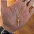 Corrente Veneziana 2.0mm 70cm + Pingente Cruz – Banhada a Ouro 18K - Imagem 1