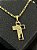 Pingente Jesus Cristo 3D P( 2g -3x2cm) - BANHO DE OURO 18k - Imagem 1