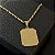 Pingente Placa Oração – Banhado a Ouro 18K - Imagem 1