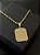 PINGENTE  PAI NOSSO( 3x3) 3G - BANHO DE OURO 18k - Imagem 1