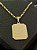 PINGENTE  PAI NOSSO( 3x3) 3G - BANHO DE OURO 18k - Imagem 3