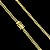 Corrente Grumet Dupla 4mm 70cm – Banhada a Ouro 18K - Imagem 11