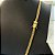 Corrente Grumet Dupla 4mm 70cm – Banhada a Ouro 18K - Imagem 12