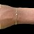 PULSEIRA VENEZIANA ( 2MM - 4G - 21CM) - BANHO DE OURO 18k. - Imagem 4