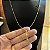 Corrente Veneziana 2mm 70cm + Pingente Crucifixo com Jesus – Banhada a Ouro 18K - Imagem 2