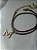Choker de Couro com Inicial - Imagem 2