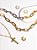 Choker / Pulseira Elos Bicolor - Imagem 3