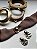 Bracelete Oval Destino Fosco - Imagem 1