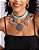 Choker Placa Turquesa - Imagem 3