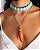 Choker Placa Turquesa - Imagem 1