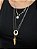 Colar Gota Medalhas Bicolor - Imagem 14