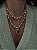 Compre Junto: Choker Trama + Colar Entremeio Nude - Imagem 1