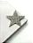 Broche Estrela Cravejada Prata - Imagem 1