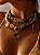Choker Bandana BRA Dourada - Imagem 2