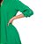 Vestido Chemise Com Botões M/L B’Bonnie Rebeca Verde Bandeira - Imagem 4