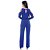 Macacão Pantalona Ombro Vazado B'Bonnie Clara Azul Royal - Imagem 3