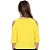Blusa Cropped Ombro Vazado B'Bonnie Cibele Amarelo - Imagem 3