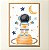 Quadros Decorativos Coleção Astronauta - Imagem 1