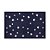 Tapete Retangular Estrelas Azul Marinho - Imagem 1