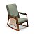 Poltrona Nature Base Madeira com Bolso - 521 - Imagem 1