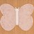 Tapete Tufado Infantil Borboleta 1,30m x 1,00m - Imagem 1