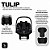 Bebê Conforto Tulip - ABC Design - Black - Imagem 2