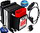 Transformador 75w 100VA Inversor Voltagem de 110V Para 220V ou 220V Para 110V - Imagem 3