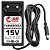 Carregador Fonte DC 15v Para Parafusadeira Furadeira Gsr1000 Smart Bosch 12V - Imagem 2