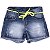 SHORT INFANTIL FEMININO JEANS - MANIA KIDS - Imagem 2