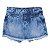 SHORT SAIA JEANS INFANTOJUVENIL FEMININO - MANIA KIDS - Imagem 2