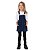 SALOPETE JEANS INFANTIL FEMININA - MANIA KIDS - Imagem 1