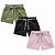 SHORT INFANTIL FEMININO - KUKIÊ - Imagem 1