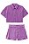 CONJUNTO CAMISA BOXY E SHORT FEMININO - VIC & VICKY - Imagem 2