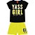 CONJUNTO TEEM FEMININO YASS GIRL - KYLY - Imagem 3