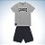 CONJUNTO TEEN MASCULINO CAMISETA E BERMUDA - FAKINI - Imagem 2