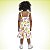 VESTIDO INFANTIL EM MEIA MALHA - FAKINI - Imagem 4